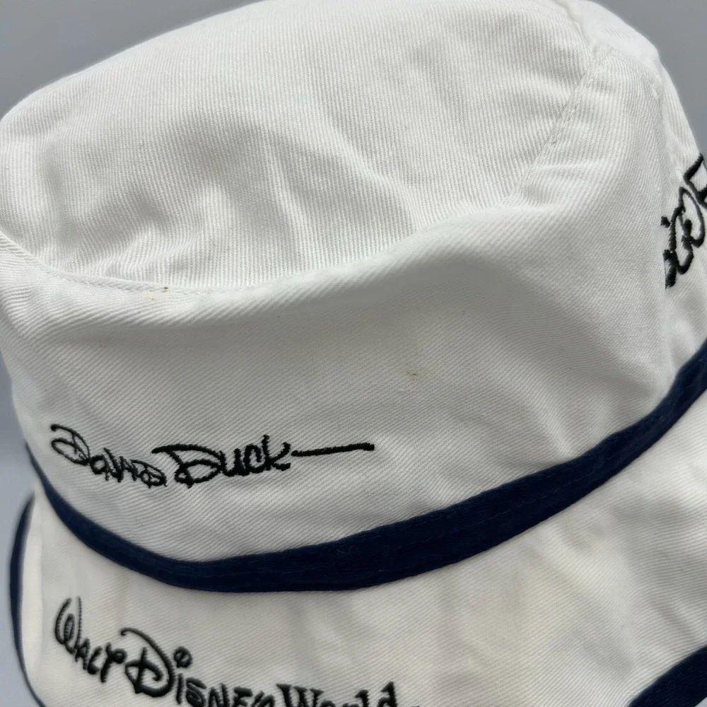 WALT DISNEY WORLD Bucket Hat Mickey Minnie‎ Pluto Goofy Donald Y2K